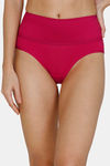 Zivame Anti-Microbial High Rise Full Coverage Tummy Tucker Hipster Panty (Pack of 2) - Multicolor — thumbnail 2